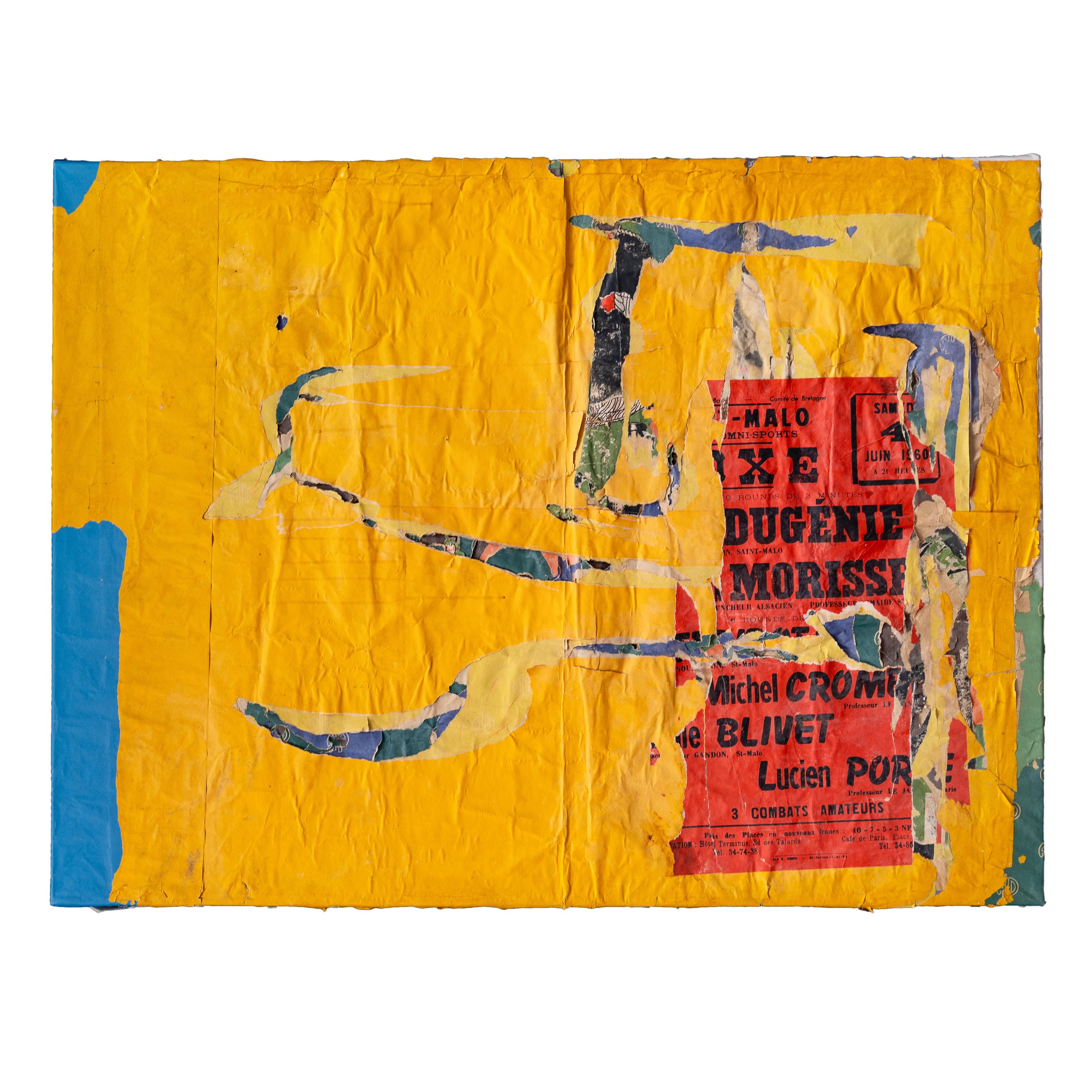Jacques Villeglé (French,1926-2022) — Saint-Malo 4 Juin, 1960 , 1960
