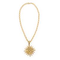John Hardy, Star Pendant with Unsigned Yellow Gold Chain