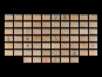 A Near Set of 1959 Fleer Ted Williams Baseball Cards (66/80)
