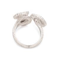 BUCCELLATI, STERLING SILVER, YELLOW GOLD AND DIAMOND 'BLOSSOMS' RING