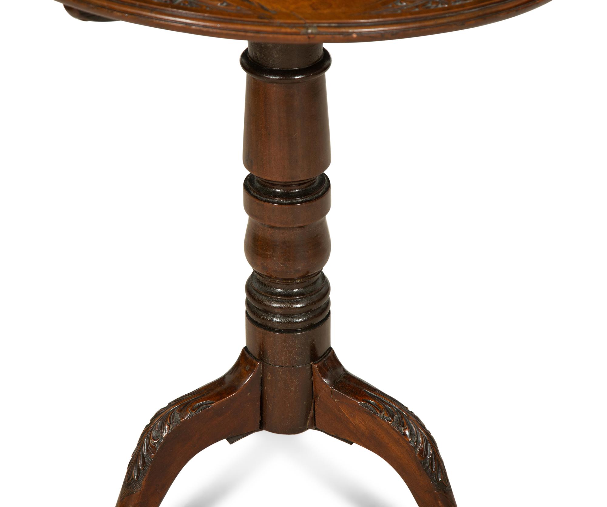 A George III Carved Mahogany Supper Table