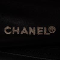 Chanel, Large Black Leather Tote