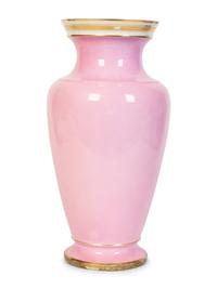 Two Continental Painted and Gilded Porcelain Vases