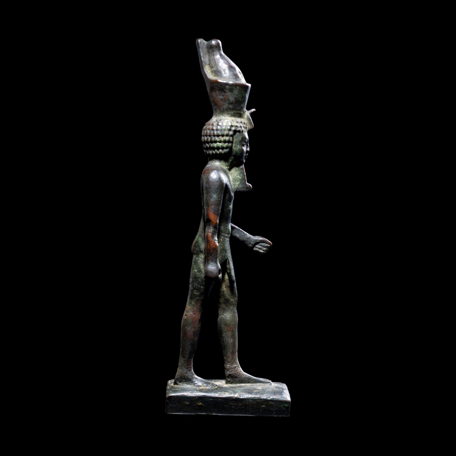 An Egyptian Bronze Neferhotep
