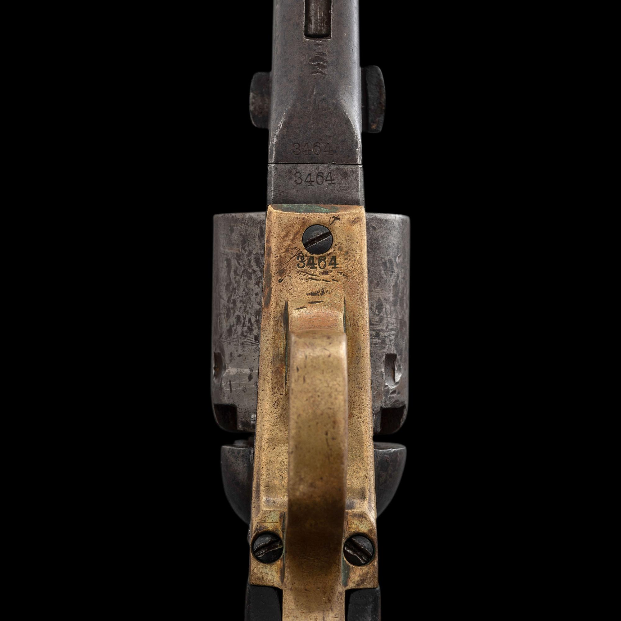 Colt Model 1861 Navy Revolver Inscribed to Confederate Colonel Joel R. Griffin - 62nd Georgia Infantry