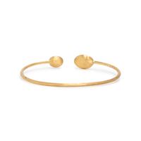 Marco Bicego, 'Siviglia', Diamond and Yellow Gold Cuff Bracelet