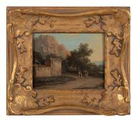 Manner of David Teniers the Younger (Flemish, 1610-1690) and Manner of George Barret (British, b. circa 1728-1784)