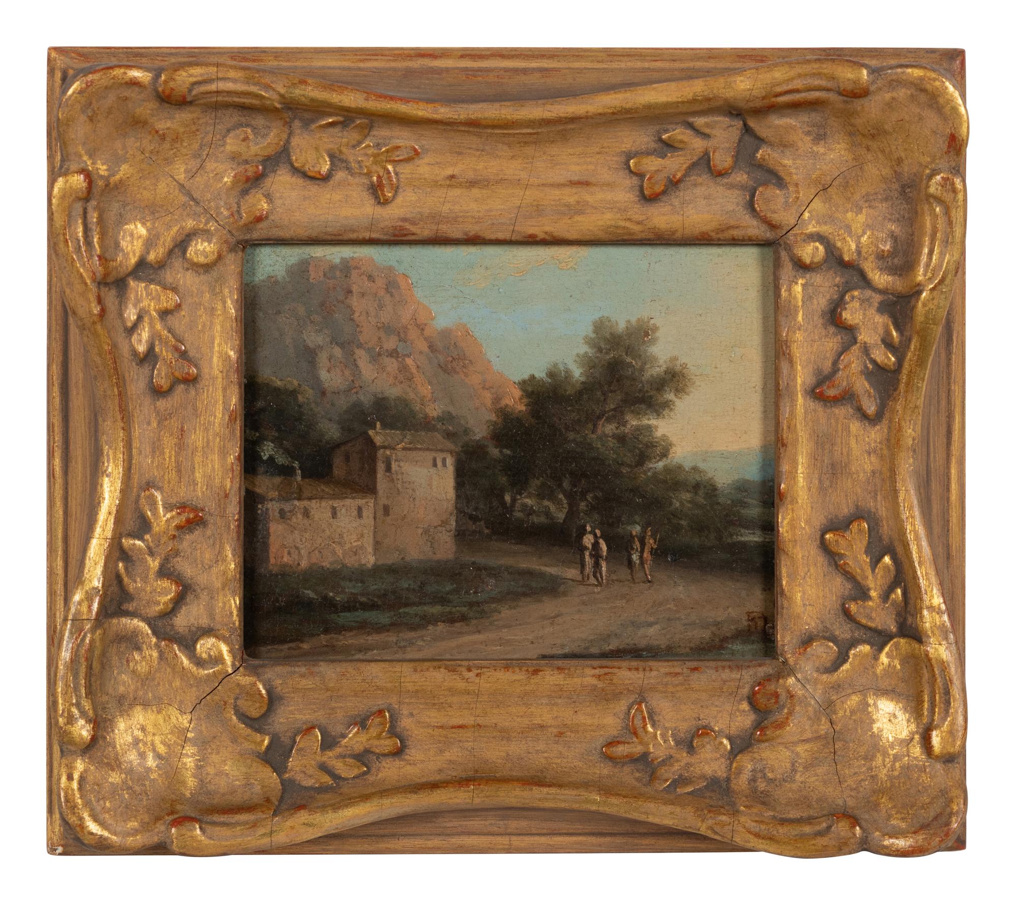 Manner of David Teniers the Younger (Flemish, 1610-1690) and Manner of George Barret (British, b. circa 1728-1784)