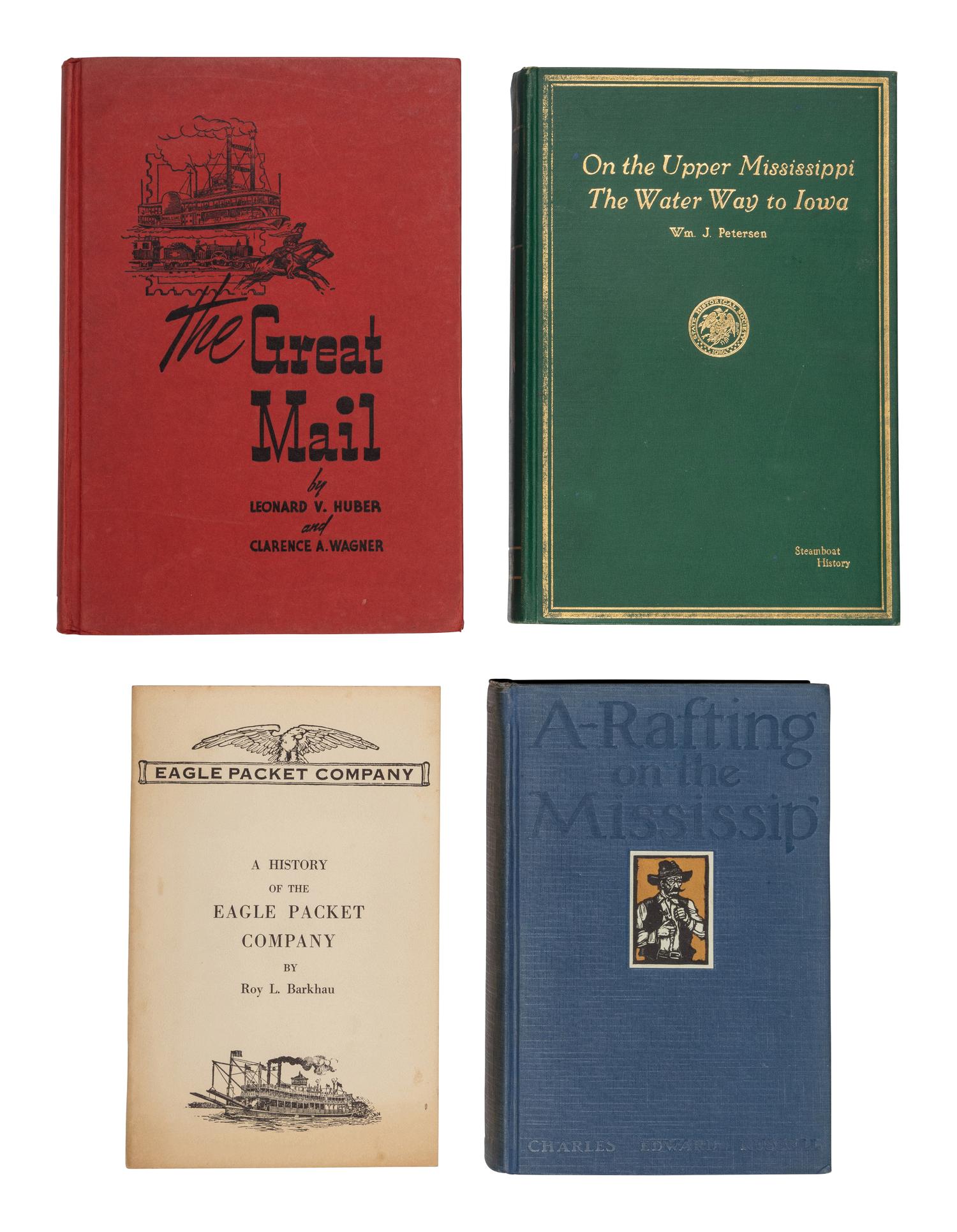[MISSISSIPPI RIVERBOATS]. A group of 28 works, including: