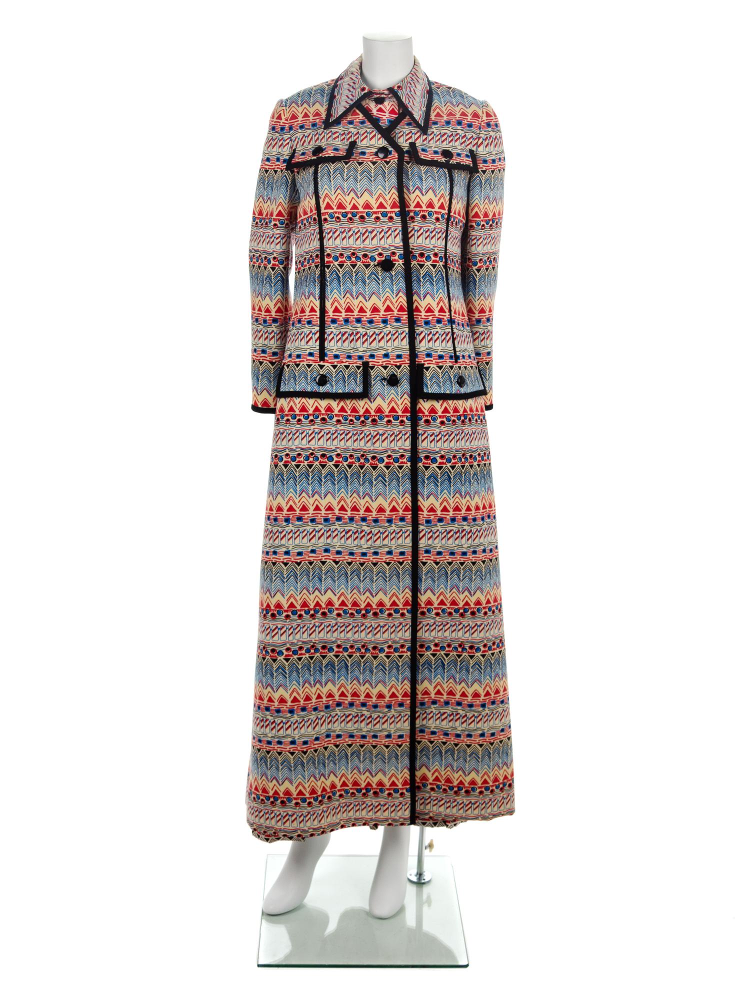 Galanos Dress and Coat, 1970s