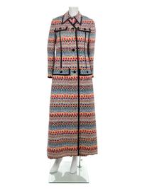 Galanos Dress and Coat, 1970s