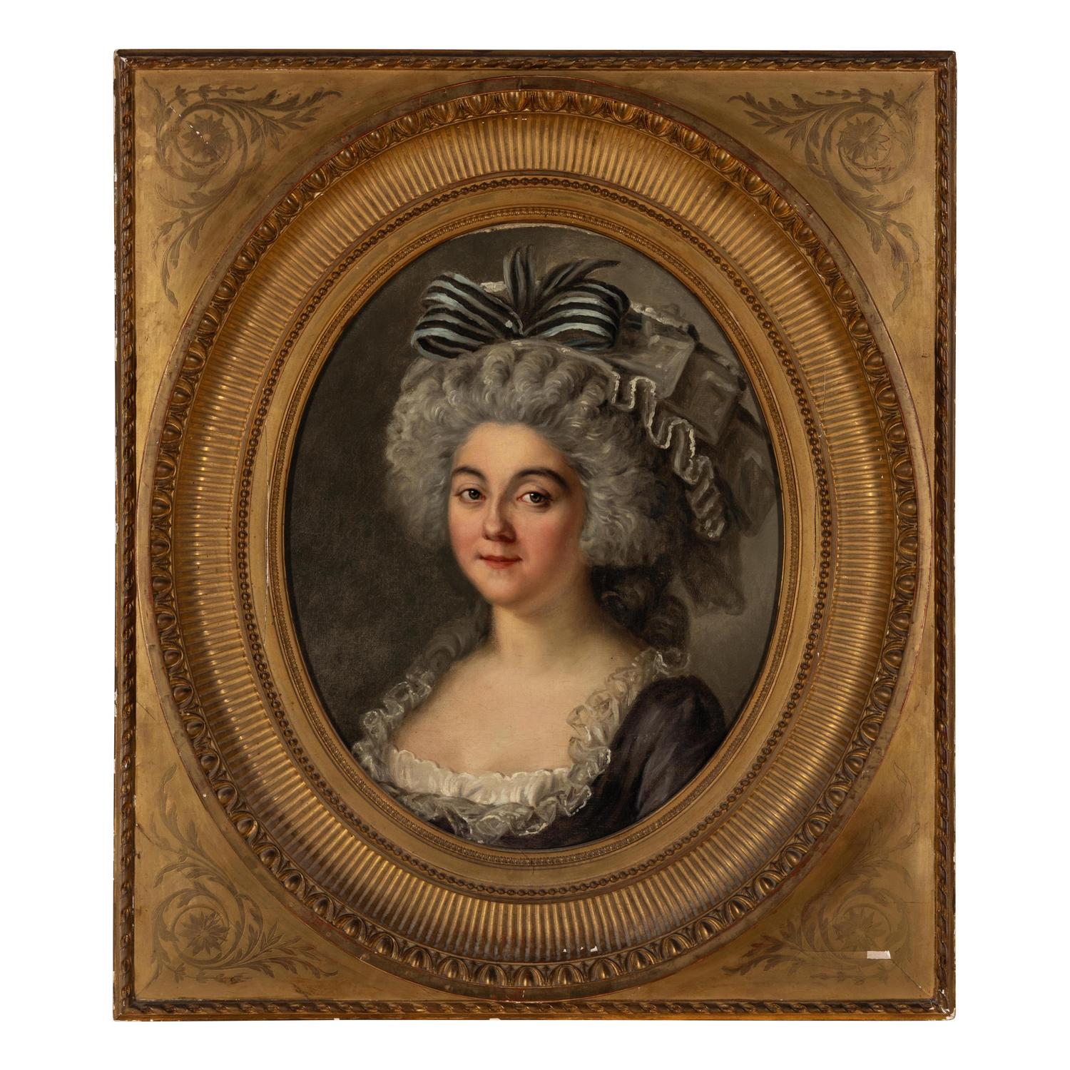 French School, 18th Century — Portrait of a Woman