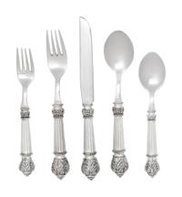 A Silver-Plate Flatware Service