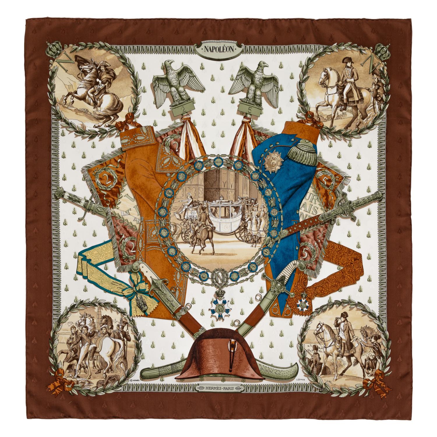 Hermès 90cm Silk Scarf