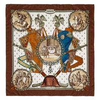 Hermès 90cm Silk Scarf