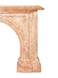 A French Marble Fireplace Mantel