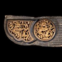 A Tibetan Parcel-Gilt and Articulated Iron-Mounted Belt or Trapping, 18th/19th Century or Earlier