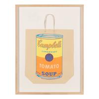 Andy Warhol (American, 1928-1987) — Campbell's Soup Can On Shopping Bag (Tomato) , 1966