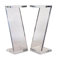 A Pair of "Z" Pedestal Tables