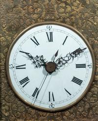 A Chinese Export Rosewood Clock