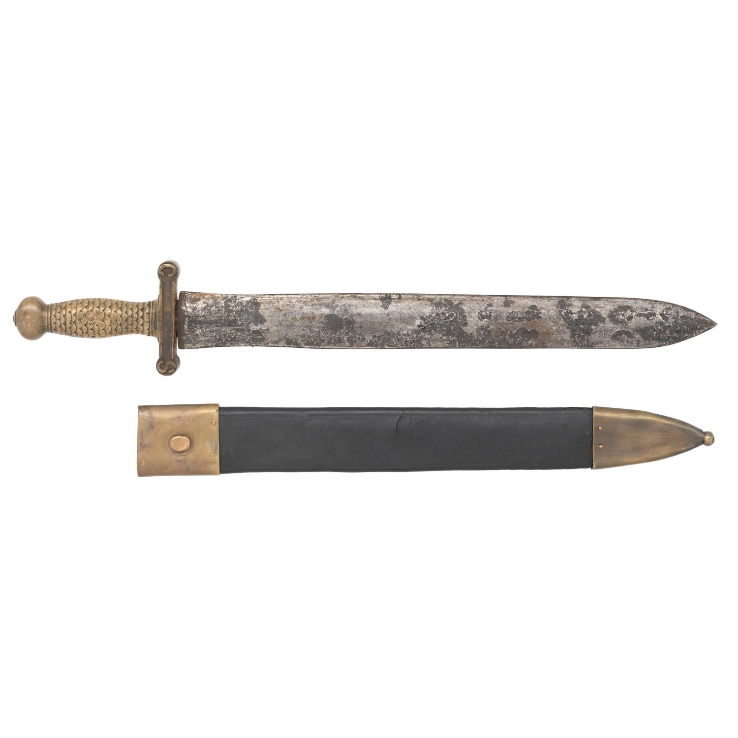 "C&S" in Quillons Marked Confederate Short Sword