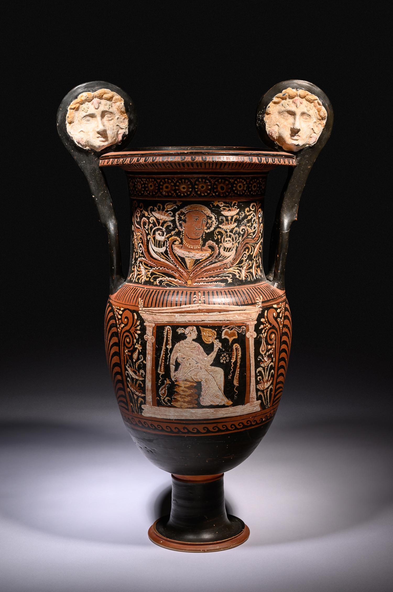 An Apulian Red-Figured Volute Krater