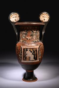 An Apulian Red-Figured Volute Krater