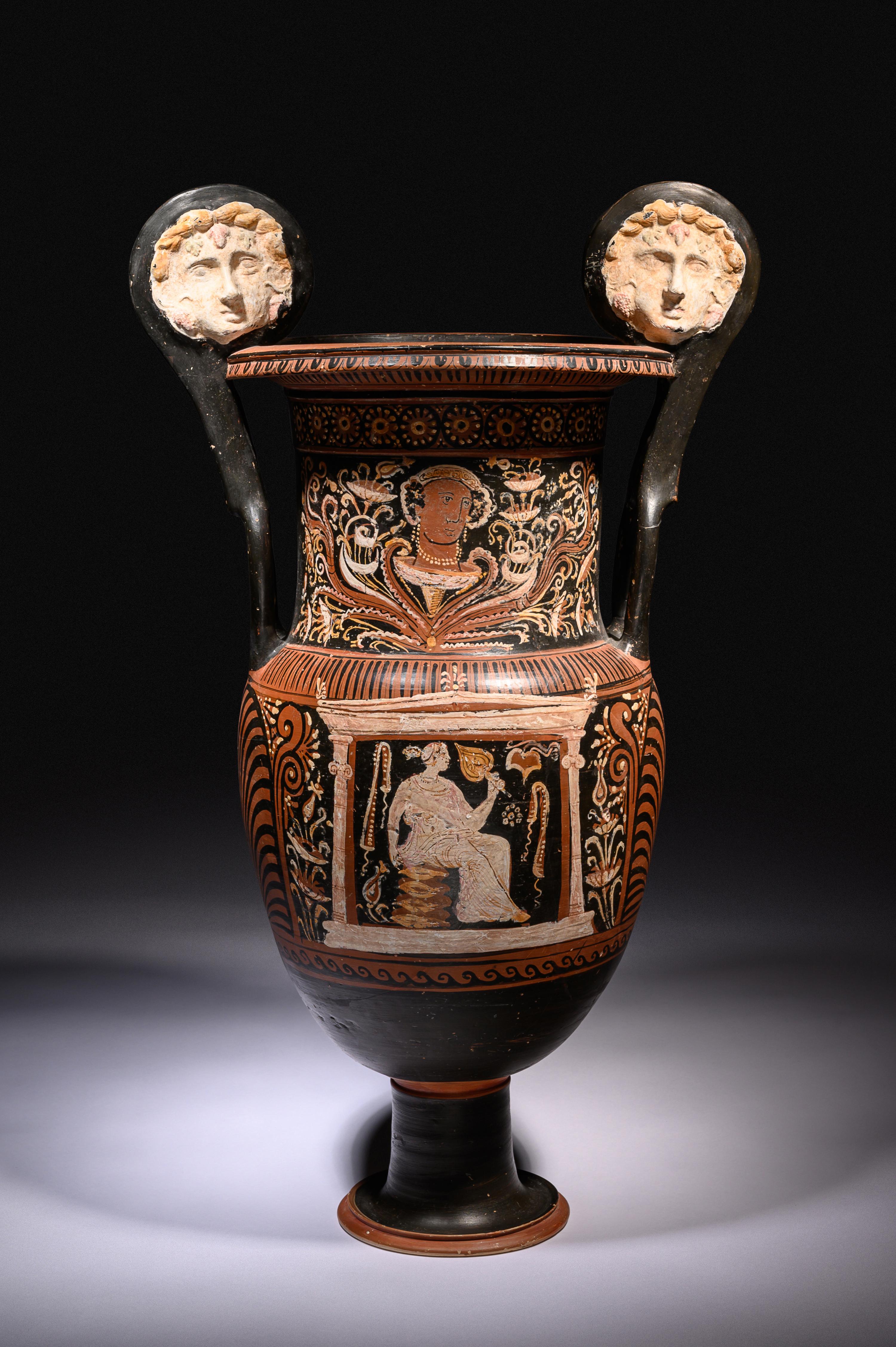 An Apulian Red-Figured Volute Krater