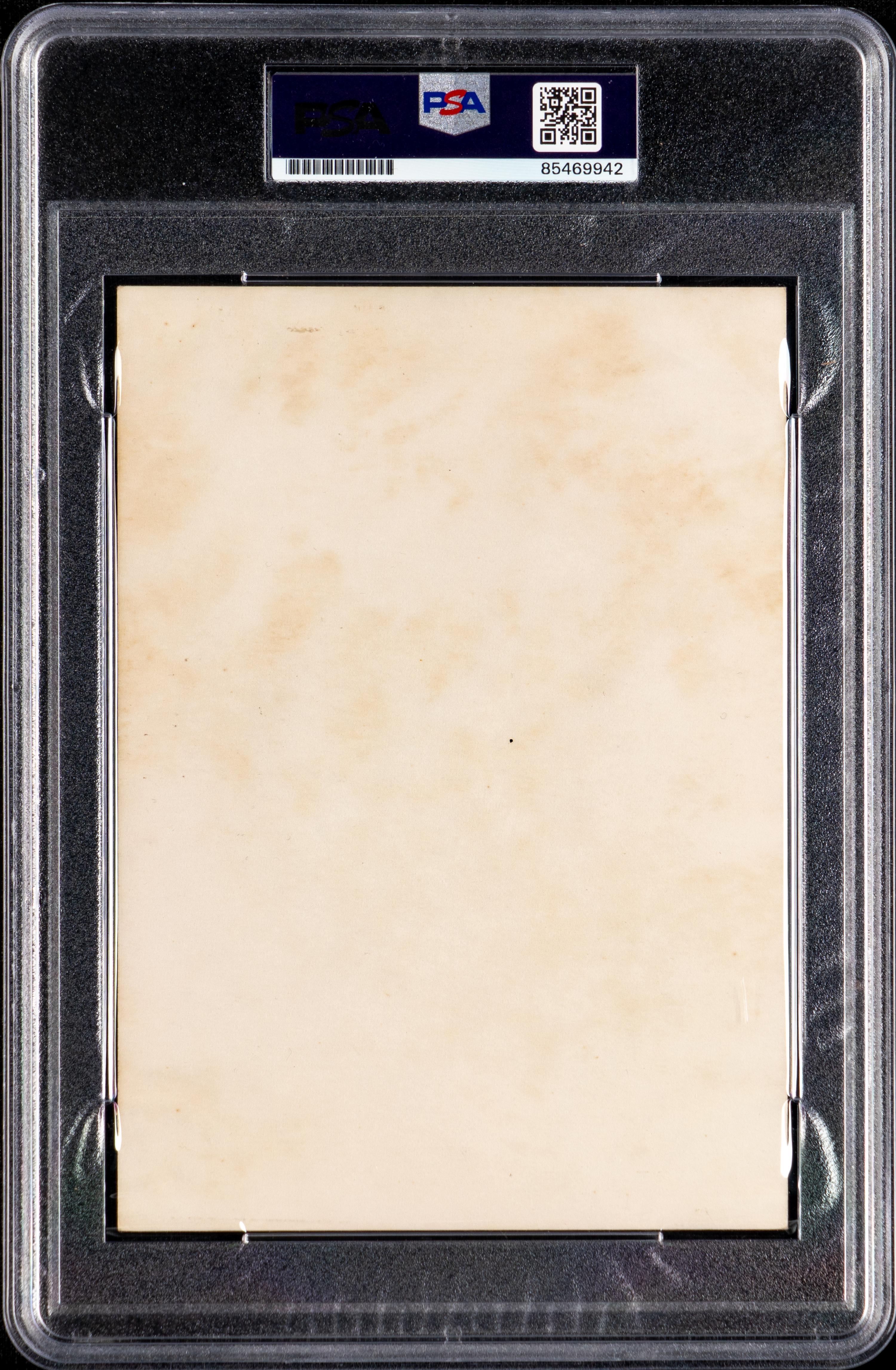 A Joe DiMaggio Signed Autograph Vintage Photograph (PSA ENCAPSULATED)