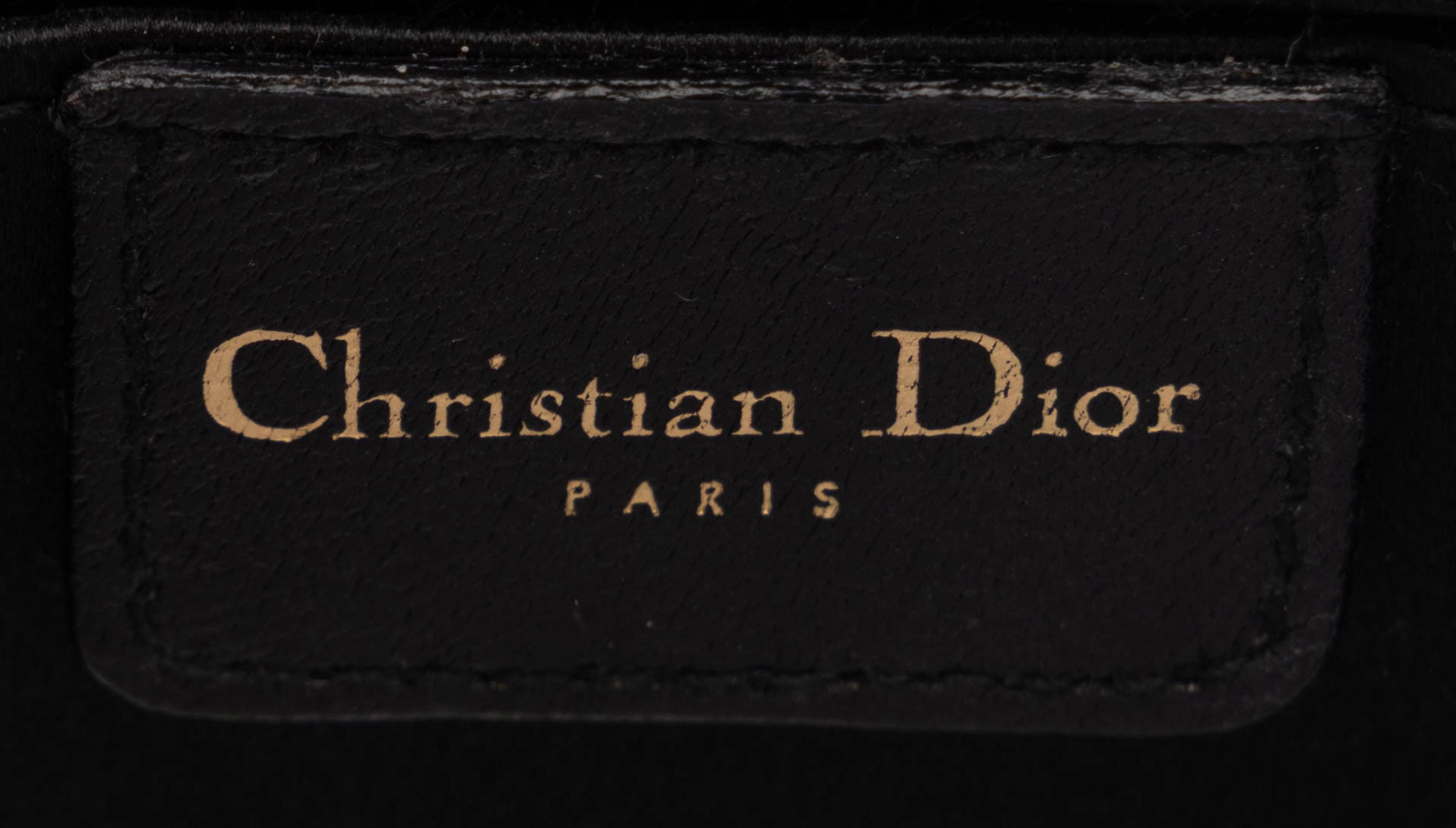 Christian Dior, Black Silk Handbag, 1999