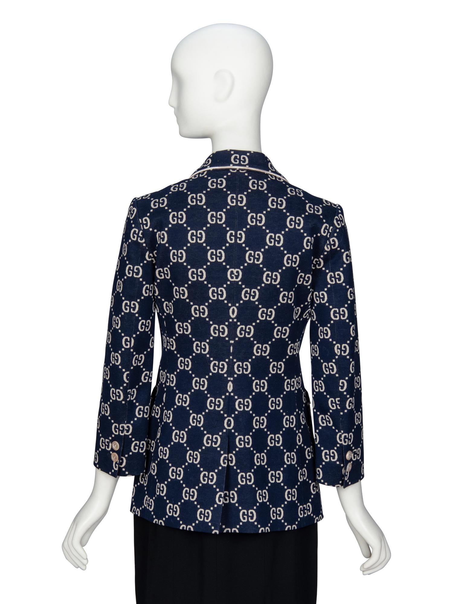 GUCCI, MONOGRAM BLAZER