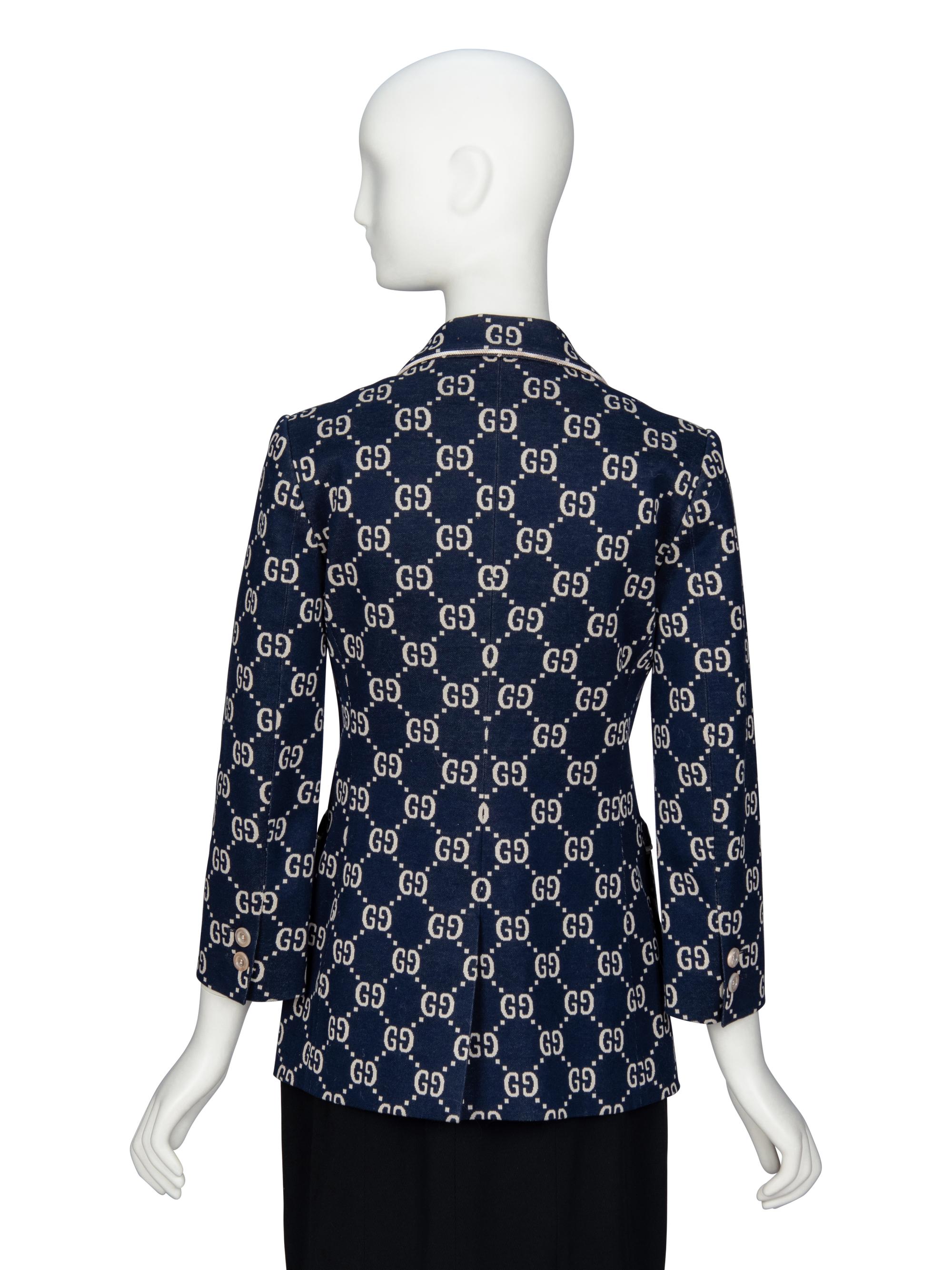 GUCCI, MONOGRAM BLAZER