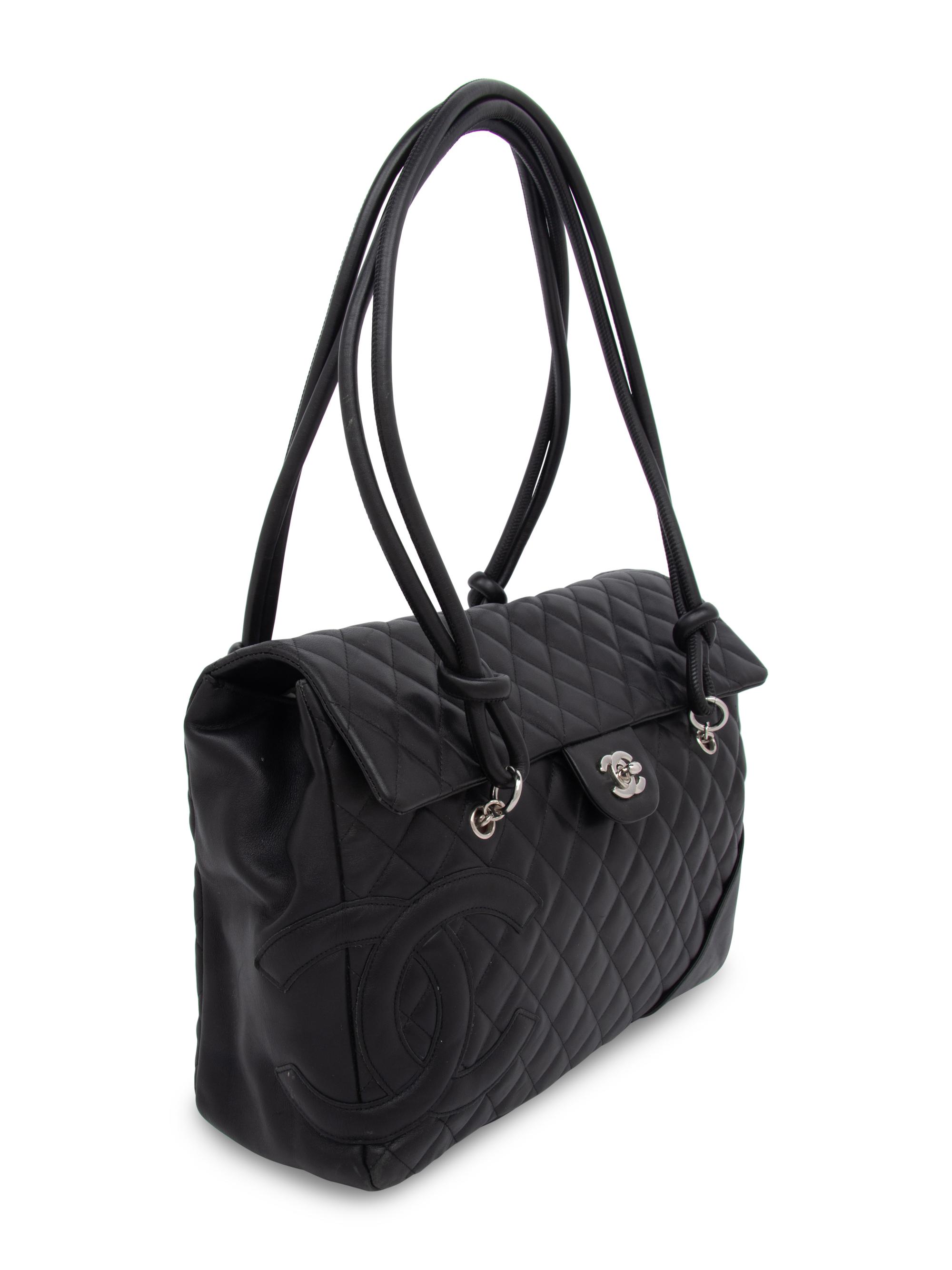 CHANEL, LARGE LIGNE CAMBON BAG