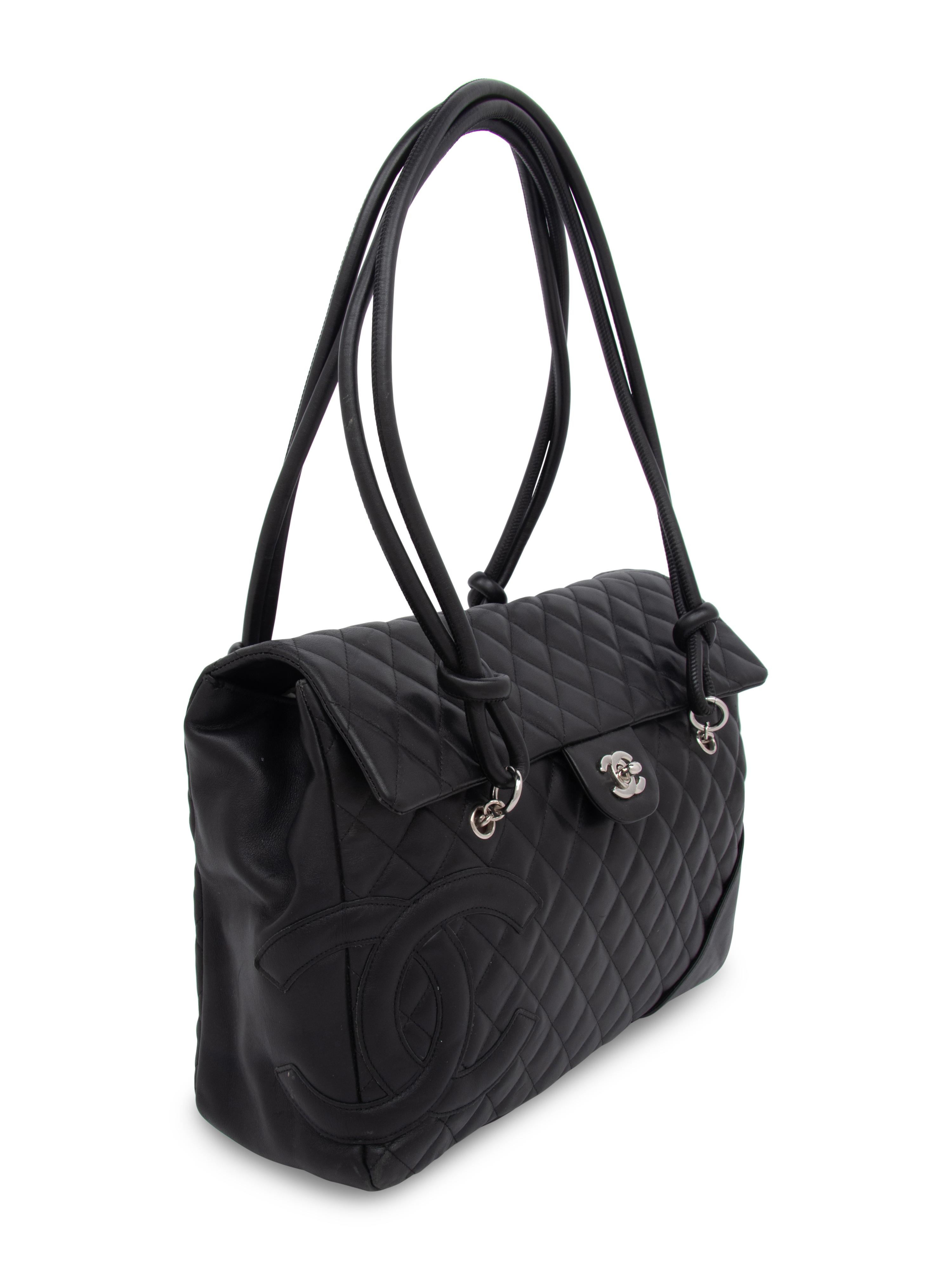 CHANEL, LARGE LIGNE CAMBON BAG