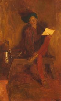 Howard Pyle (American, 1853-1911) — Villon–The Singer Fate Fashioned to Her Liking , 1904