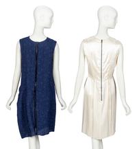Lanvin, Two Sleeveless Dresses