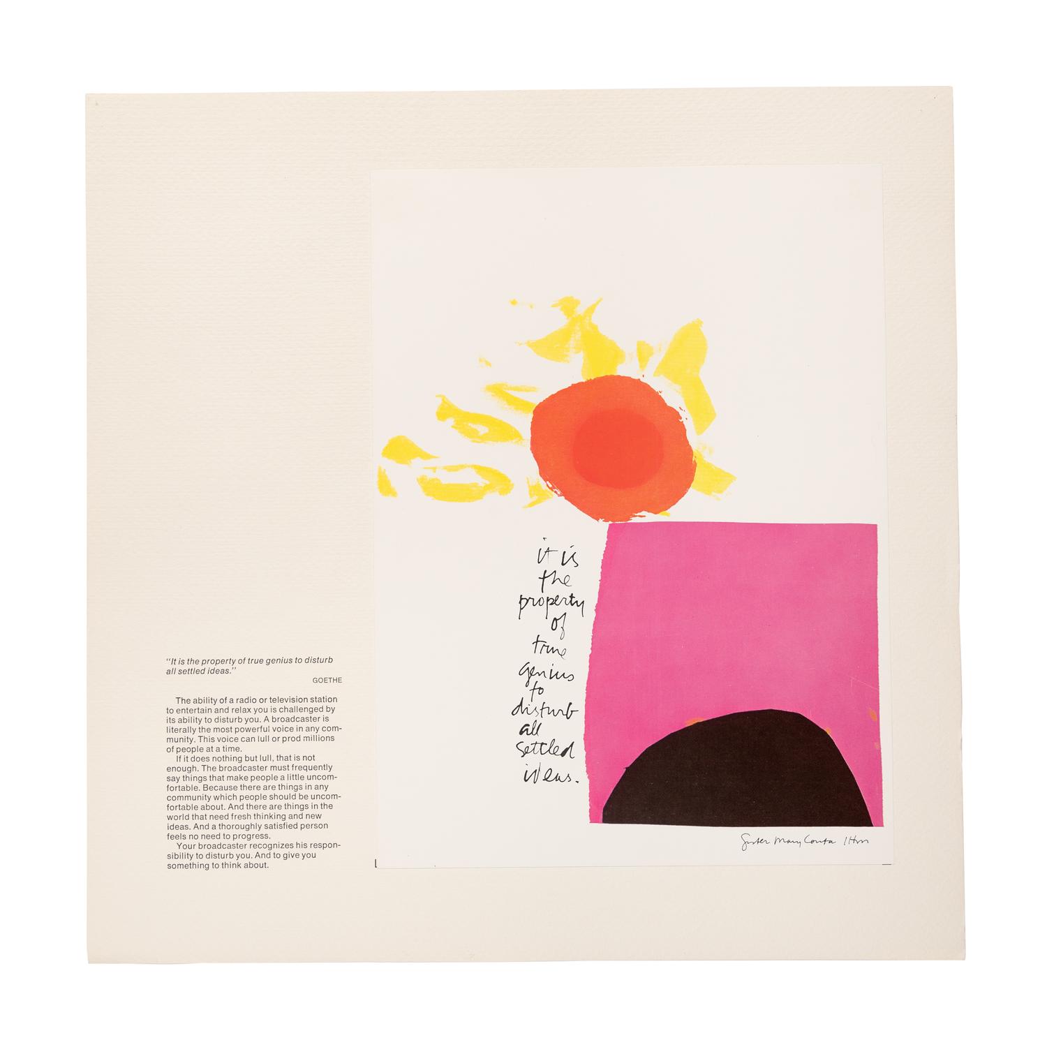 Corita Collection (10 prints with text and original portfolio)