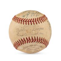A 1951 St. Louis Cardinals Team Signed Autograph Baseball