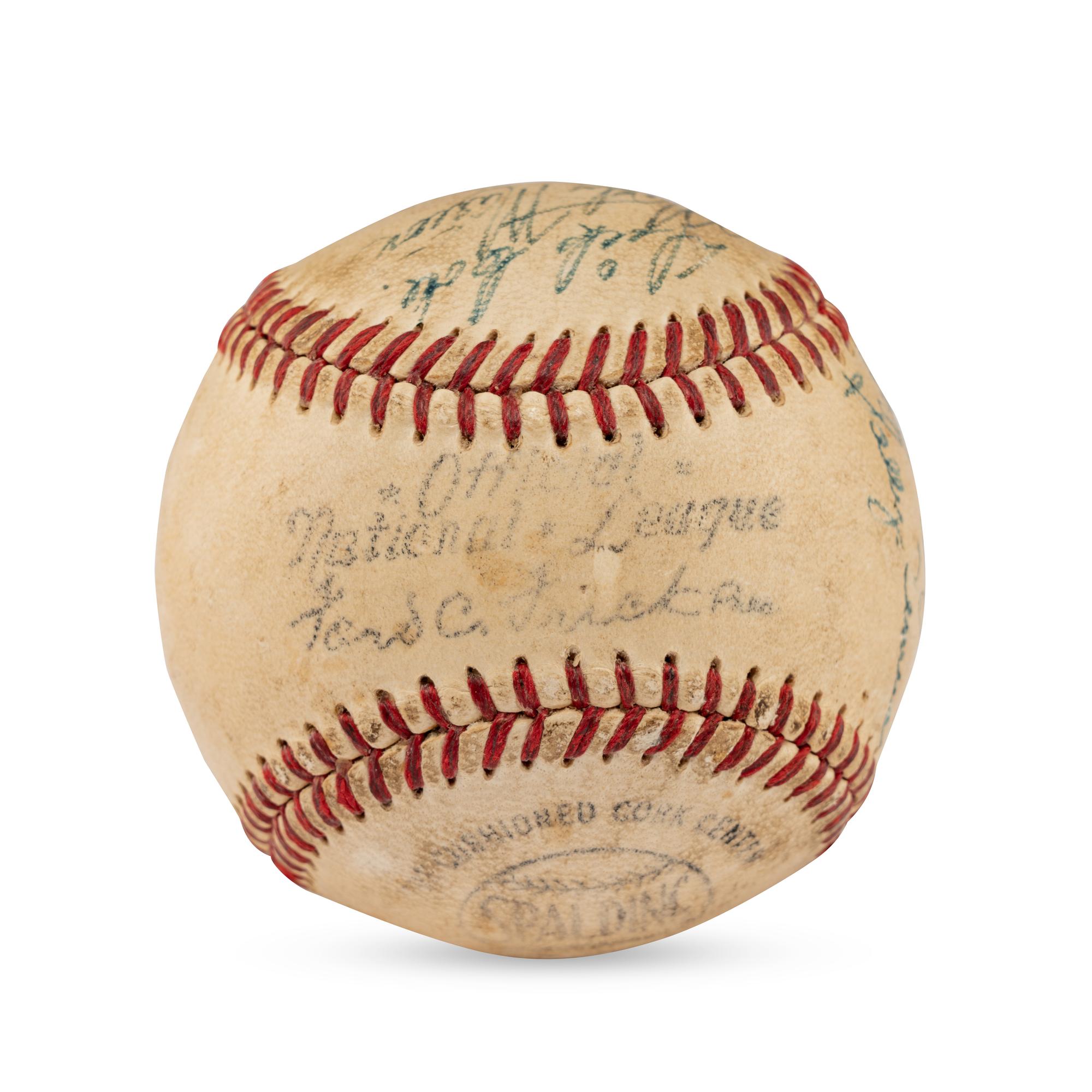 A 1951 St. Louis Cardinals Team Signed Autograph Baseball