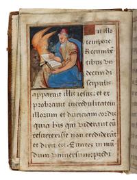 Étienne Colaud Group (fl. 1480-1536). Prayerbook, in Latin and French, illuminated manuscript on parchment, [Paris, ca 1525].