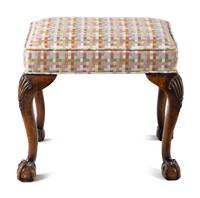 A George II Style Walnut Stool