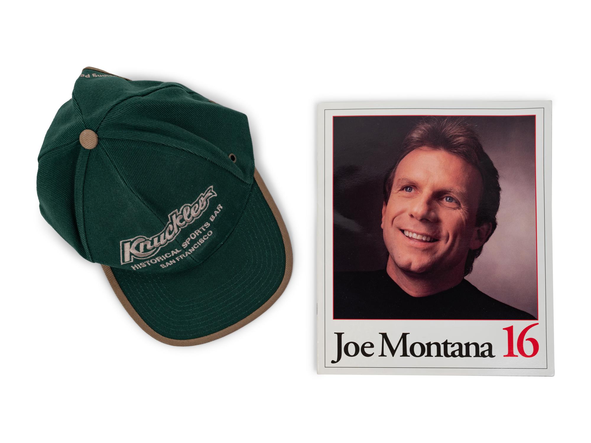 A Group of Joe Montana Signed Autograph Items,
