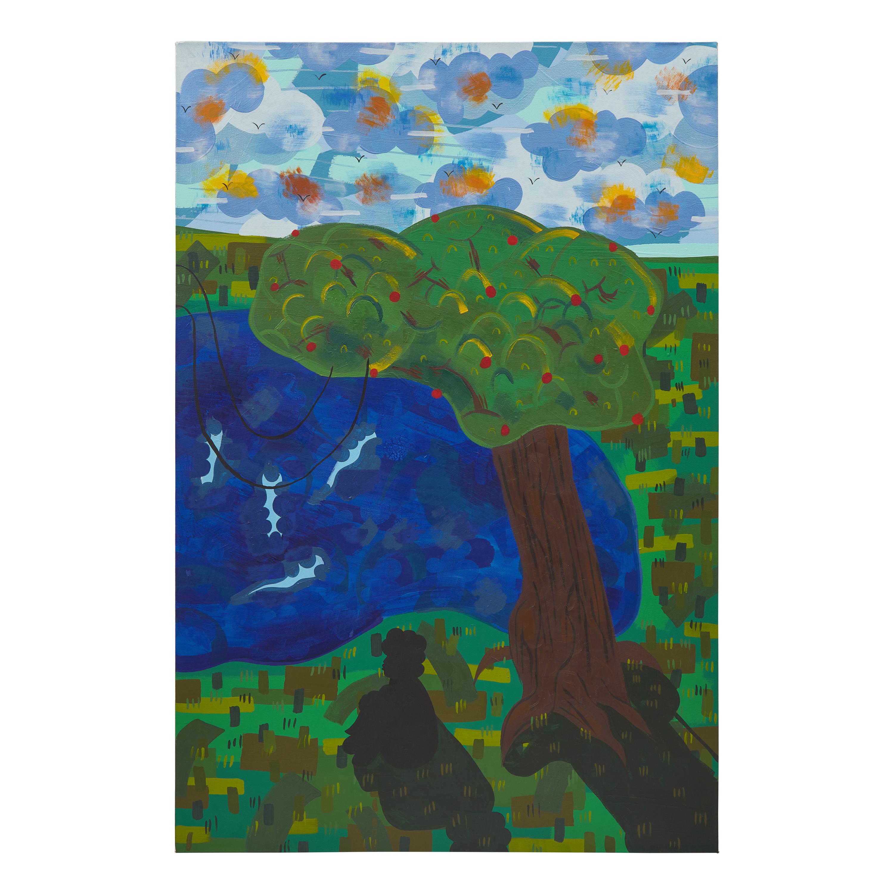Azikiwe Mohammed (American, b. 1984) — Leroy's Swimming Hole , 2021