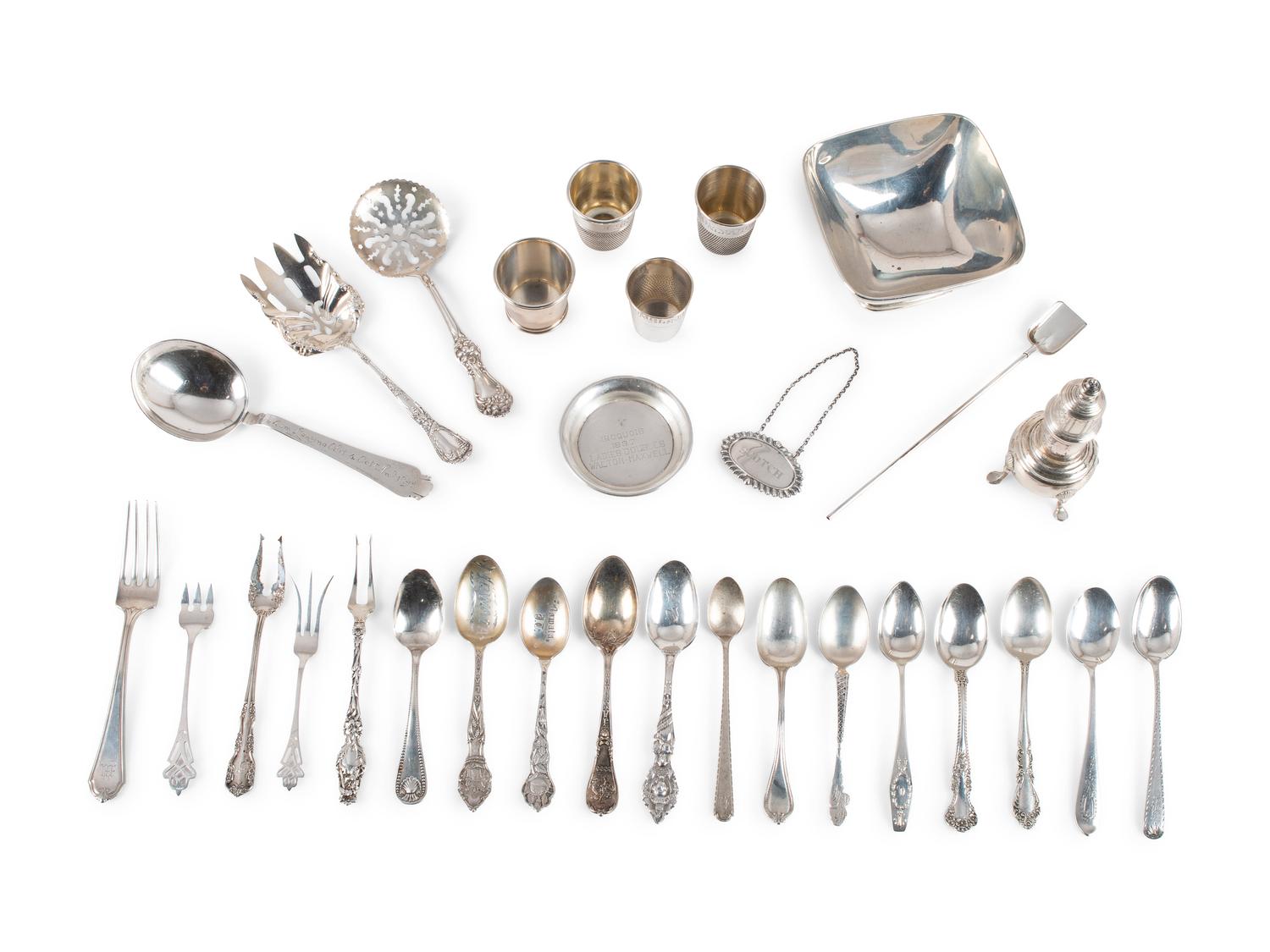A Group of American Silver Articles