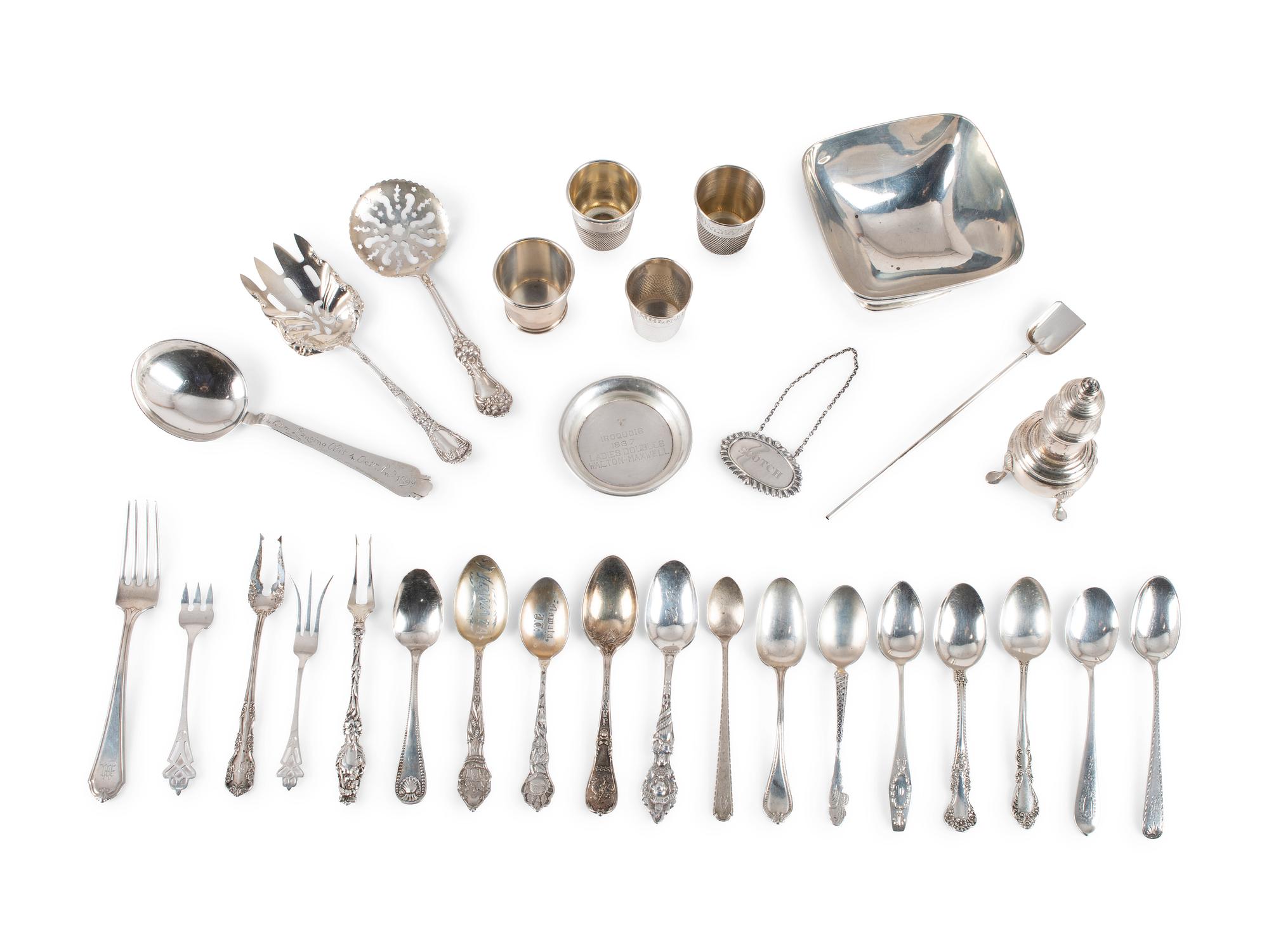 A Group of American Silver Articles