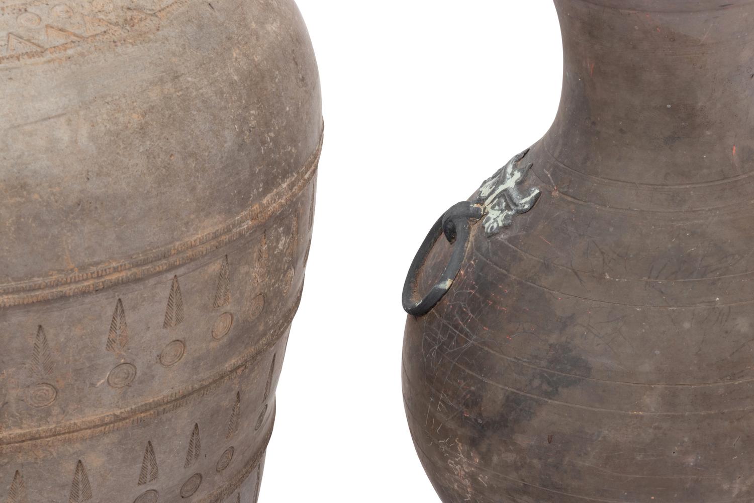 Two Chinese Pottery Vessels