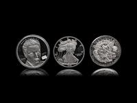 [PRIVATE ISSUE] A Large Collection of 1-Pound and 1/2-Pound Silver Rounds