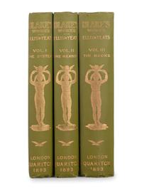 BLAKE, William (1757-1827). The Works of William Blake Poetic, Symbolic and Critical . Edwin John Ellis and William Butler Yeats, editors. London: Bernard Quaritch, 1893.