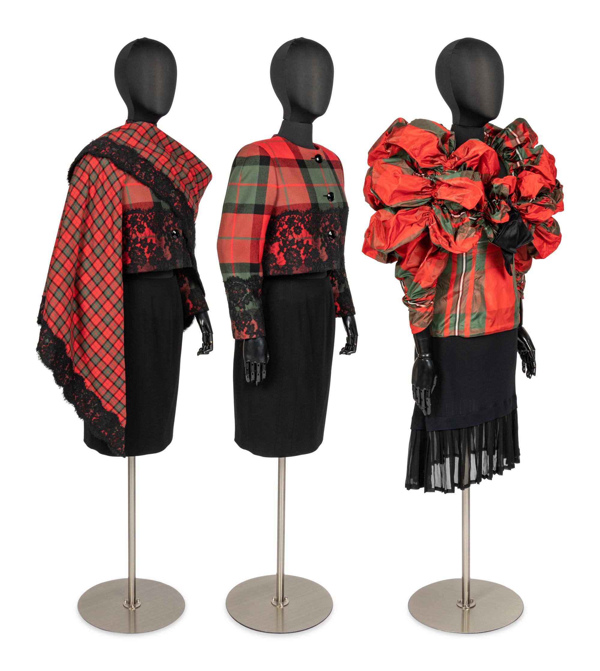 Three Bill Blass Items: One Jacket, One Top & One Scarf, 1980-90s