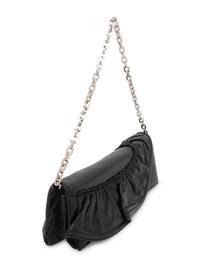 Valentino, Black Leather Convertible Bag